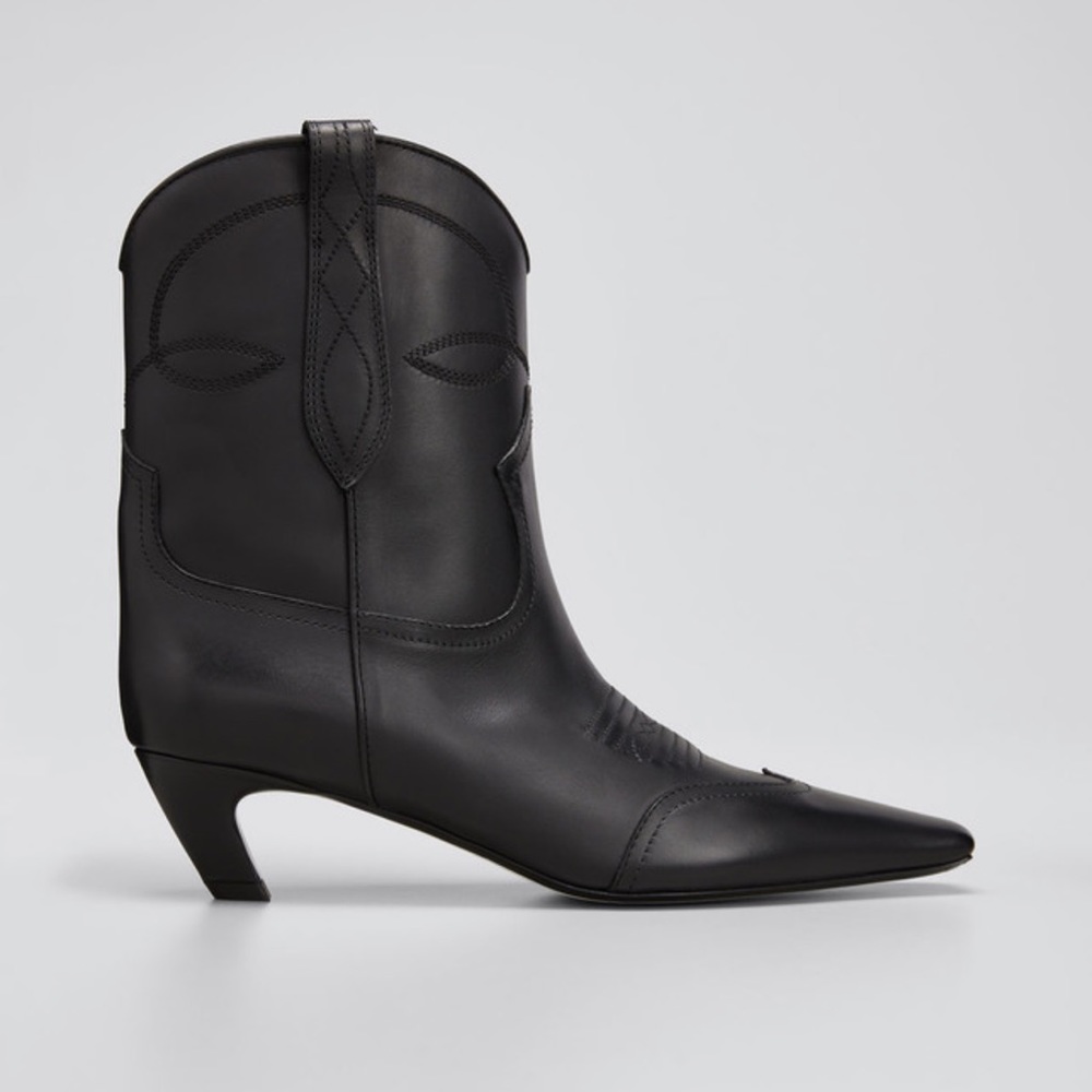 Khaite Dallas ankle boot western